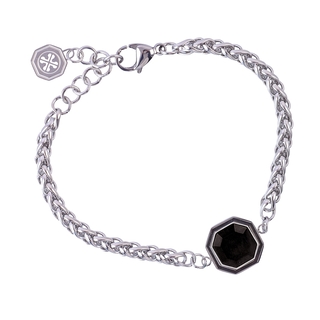 Unisex Bracelet Ares Steel 316L- Mineral Stone H263 Anartxy